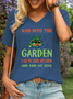 Lilicloth X Rajib Sheikh And Into The Garden I Go To Lose My Mind And Find My Soul Women’s Casual Plants T-Shirt