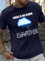 Men's There Is No Cloud It'S Just Someone Else'S Computer Funny Technical Chip Circuit Diagram Graphic Printing Casual Cotton Text Letters Loose T-Shirt