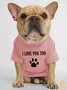 Lilicloth X Funnpaw I Love You Too Human Matching Dog T-Shirt