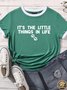 Lilicloth X Funnpaw Women's It's The Little Things In Life Matching T-Shirt