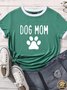Lilicloth X Funnpaw Women's Dog Mom Matching T-Shirt
