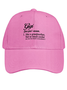 Women's Funny Gigi Like A Grandmother But So Much Cooler Cotton Baseball Caps