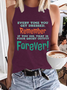 Women’s Every Time You Get Dressed Remember If You Die That Is Your Ghost Outfit Forever Text Letters Casual Tank Top
