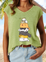 Women's Cute Cats Animal Lover Simple Tank Top