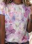Women's Casual Floral PrintT-Shirt