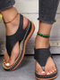 Women's Walking Slippers with Arch Support Anti-Slip Breathable Sandal Vintage Slip On Flip Flops Sandals Women Dressy Summer Flat