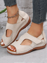 Womens Sandals Dressy Summer Hollow Out Vintage Wedge Sandal Gladiator Outdoor Shoes