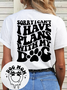 Women's Dog Mom Cotton  T-Shirt