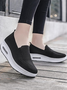 Women's Orthopedic Sneakers, Mesh Up Stretch Platform Sneakers, Comfortable Casual Fashion Sneaker Walking Shoes