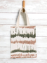 Women's Tie Dye Print Casual 16 OZ Canvas Fabric Floral Shopping Tote