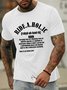 Lilicloth X Y Ride A Hol Ic Containing Or Relating To Motorcycle Addiction Men’s Crew Neck Casual T-Shirt