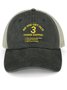 Men's Funny As You Get Old 3 Things Happen Washed Mesh-back Baseball Cap