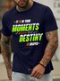 Lilicloth X Y It Is In Your Moments Of Decision That Your Destiny Is Shaped Men’s Cotton Text Letters Casual T-Shirt