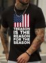 Lilicloth X Hynek Rajtr Treason Is The Reason For The Season Men’s Cotton Flag T-Shirt