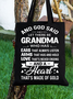 Women’s God Said Let There Be Grandma Who Has Ears That Always Listen Shopping Tote