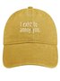 Men's /Women's Funny I Exist To Annoy You Graphic Printing Regular Fit Adjustable Denim Hat