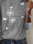 Dandelion Casual Jersey Loose T-Shirt