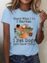 Women's Cotton I Garden I Pet Dogs And I Know Things Casual T-Shirt