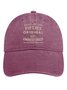 Men's /Women's Funny The Fifties Graphic Printing Regular Fit Adjustable Denim Hat