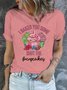 Womens Funny Sarcasm Casual T-Shirt