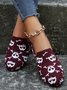 Halloween Skull Print Breathable Mesh Fabric Casual Shoes