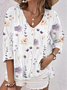 Floral Loose Others Casual Shirt
