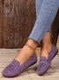 Women Minimalism Soft Sole Breathable Mesh Fabric Shoes