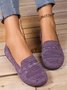 Women Minimalism Soft Sole Breathable Mesh Fabric Shoes