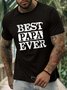 Men’s Best Papa Ever Cotton Casual Regular Fit T-Shirt