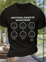 Men's Funny Engineering Crew Neck Cotton Casual Loose T-Shirt