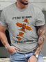 Men's It'S Not A Religion It'S A Relationship Casual Cotton Crew Neck T-Shirt