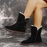 West Style Leather Plain Autumn Western Boots