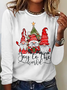 Joy To The World Gnome Casual Christmas Shirt