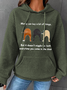 Women's Funny Money Can Buy A Lot Of Things But It Doesn'T Wiggle Casual Hoodie Hoodie