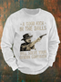 A Good Kick In The Balls Will Solve Your Gender Confusion Loose Casual Sweatshirt