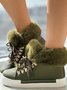 Casual Winter Cotton-Padded Boots