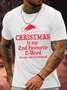 Cotton Christmas is my 2nd favourite C-Word Funny Rude and Crew Neck T-Shirt