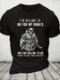 Cotton My Rights Loose Casual T-Shirt