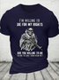 Cotton My Rights Loose Casual T-Shirt