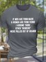 Men's Funny If Men Are From Mars And Women Are From Venus I Assume Those Other Genders Were Pulled Out Of Oranus Graphic Printing Casual Cotton T-Shirt