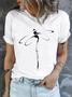 Cotton Dragonfly Regular Fit Casual T-Shirt