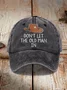 Don't Let The Old Man In Sun Denim Hat