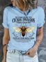 The Cicadas Reunion Tour Summer 2024 Text Letters Casual T-Shirt