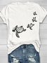 Casual Loose Cotton Turtle T-Shirt