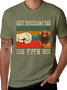 Best Dachshund Dad Ever Crew Neck T-shirt