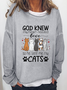 Women's God Know My Heart Needed Love Letter Sweatshirt