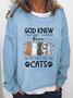 Women's God Know My Heart Needed Love Letter Sweatshirt