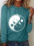 Yinyang Cat Long Sleeve Shirt