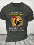 I'm Going To Let God Fix It Men's Cotton T-Shirt