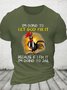 I'm Going To Let God Fix It Men's Cotton T-Shirt